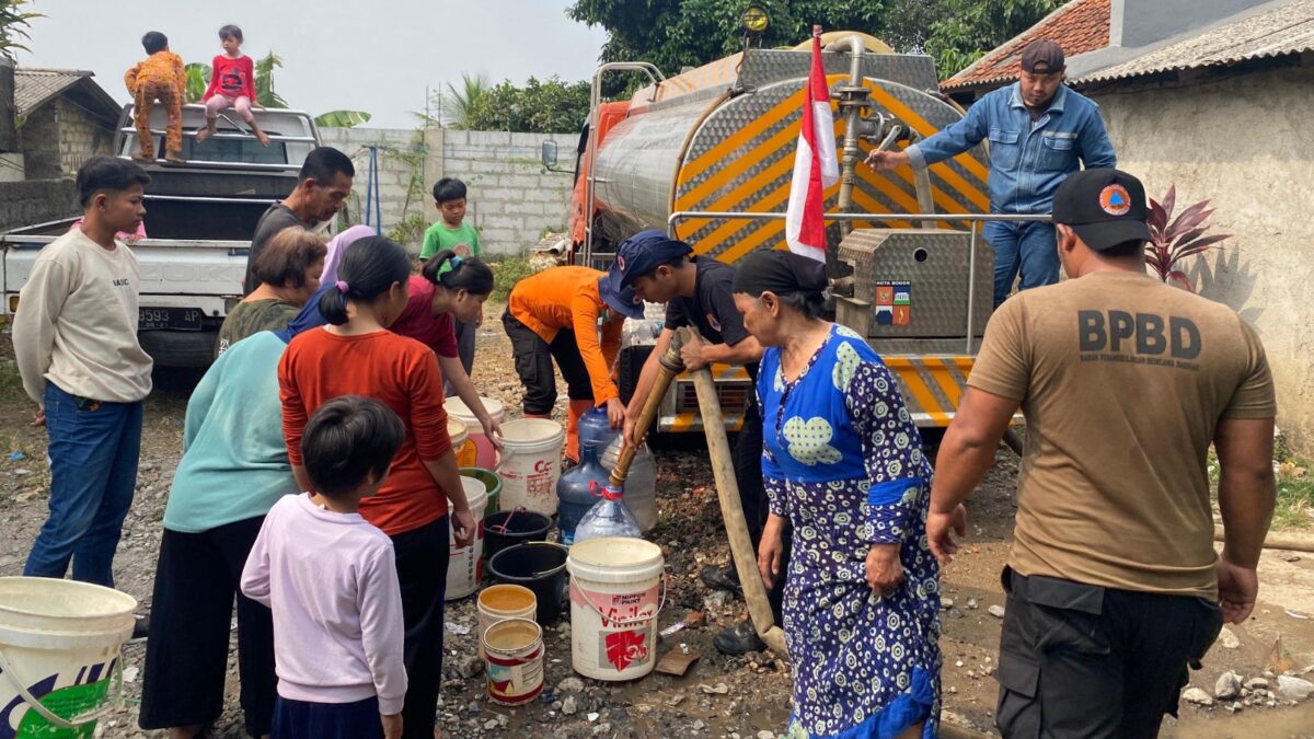 BPBD Kota Bogor, Air Bersih, Distribusi Air