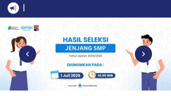 SPMB, Pendaftaran Sekolah