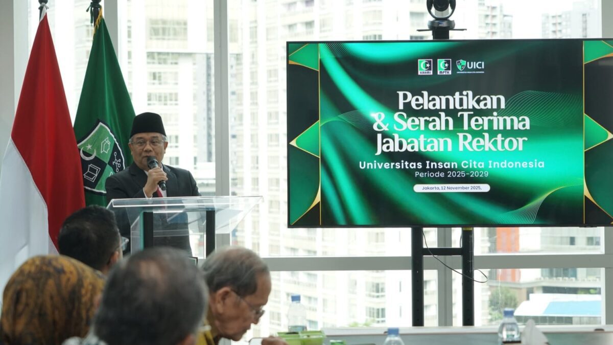Asep Saefuddin, UICI, Rektor UICI, Universitas Insan Cita